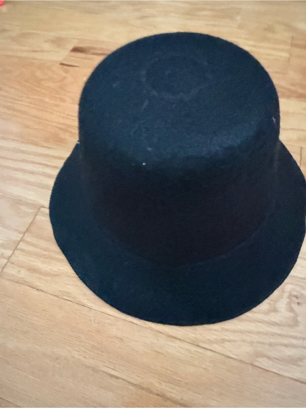 Classic Black Felt Top Hat for Men Halloween